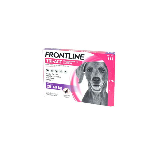 FRONTLINE TRI-ACT*3PIP 20-40KG BOEHRINGER ING.ANIM.H.IT.SpA