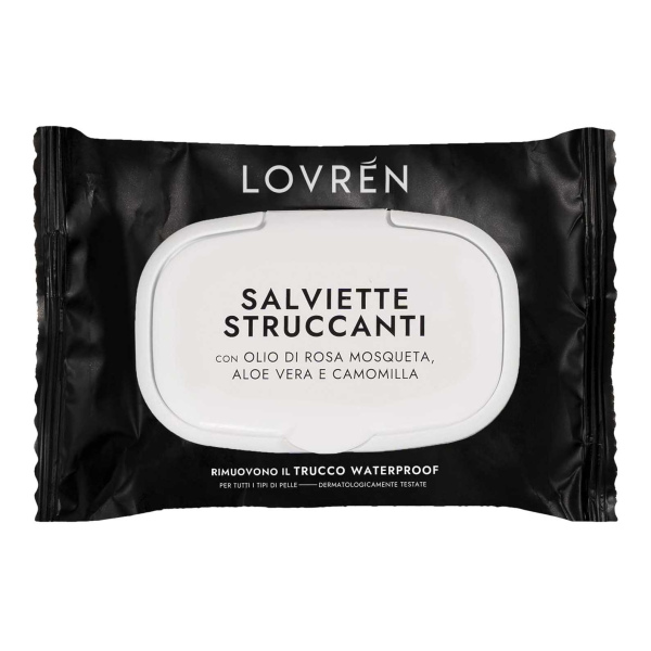 LOVREN SALVIETTE STRUCCANTI WATERPROOF 20 PEZZI CLINICAL FARMA Srl