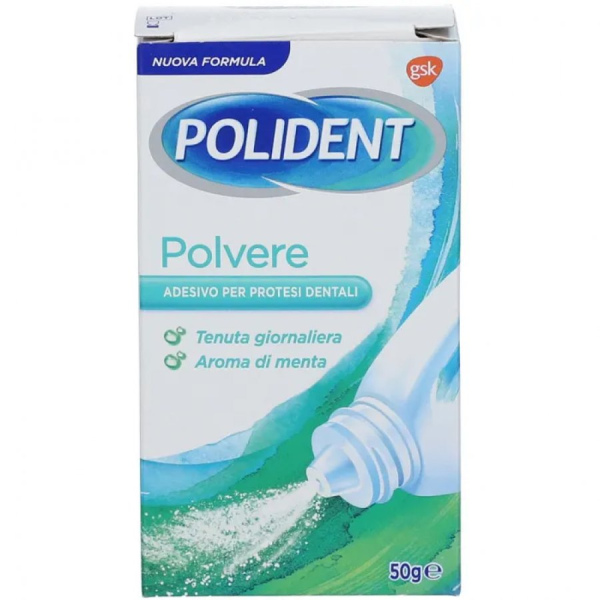 POLIDENT POLVERE MENTA 50 G HALEON ITALY Srl