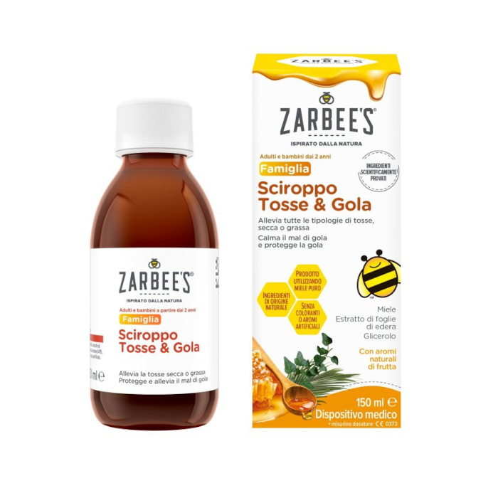ZARBEE'S TOSSE GOLA SCIROPPO 150 ML KENVUE ITALIA SPA