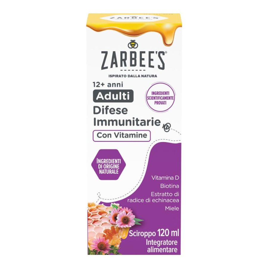 ZARBEE'S DIFESE IMMUNITARIE ADULTI SCIROPPO 120 ML KENVUE ITALIA SPA