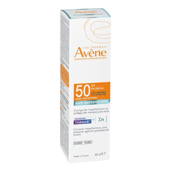 EAU THERMALE SOLARE FLUIDO ANTI-IMPERFEZIONI SPF50 40 ML AVENE (Pierre Fabre It. SpA)