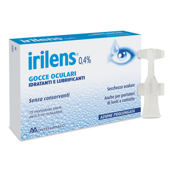 GOCCE OCULARI IRILENS 10 FLACONCINI DA 0,5 ML MONTEFARMACO OTC SpA