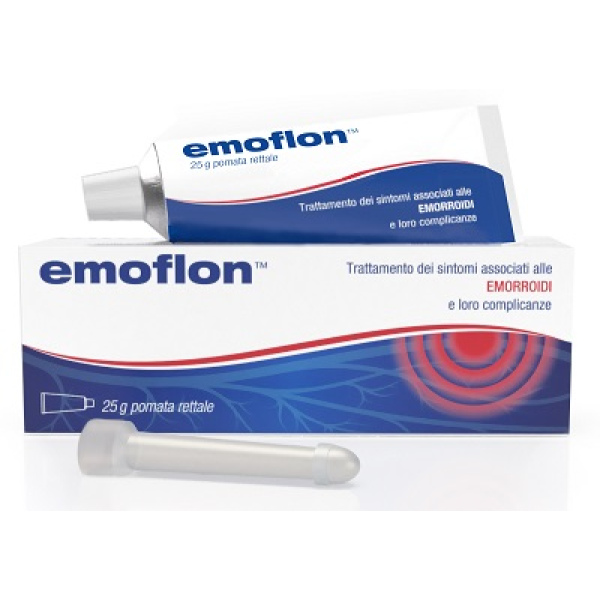 EMOFLON POMATA RETTALE TUBETTO 25 G CON APPLICATORE SERVIER ITALIA SpA
