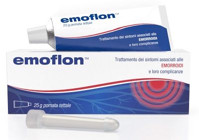 EMOFLON POMATA RETTALE TUBETTO 25 G CON APPLICATORE SERVIER ITALIA SpA