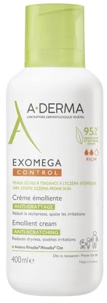 EXOMEGA CONTROL CREMA EMOLLIENTE 400 ML ADERMA (Pierre Fabre It.SpA)