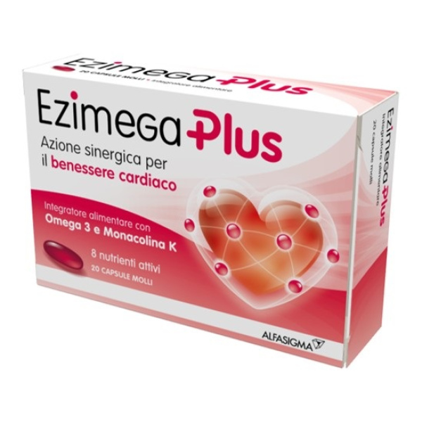 EZIMEGA PLUS 20 CAPSULE MOLLI ALFASIGMA SpA