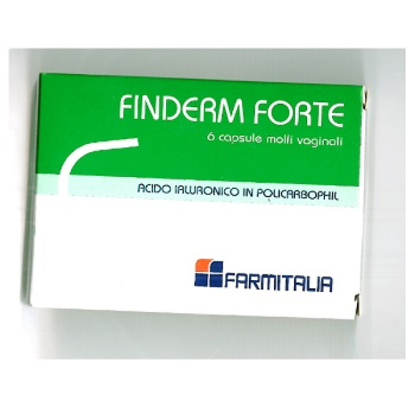 FINDERM FORTE CAPSULE MOLLI VAGINALI CONFEZIONE DA 6 PEZZI FARMITALIA Srl - SOC. UNIPERS.