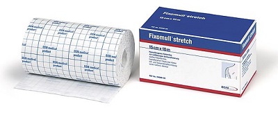 FASCIA AUTOADESIVA IPOALLERGENICA FIXOMULL STRETCH PER FISSAGGIO CATETERI M 10 X 5 CM ESSITY ITALY SpA