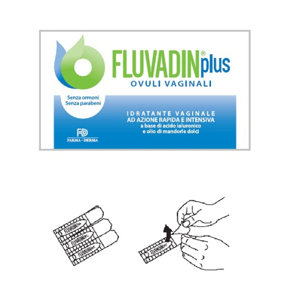 OVULI VAGINALI FLUVADIN PLUS 10 PEZZI FARMA-DERMA Srl