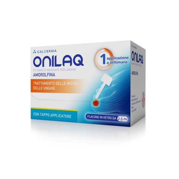 ONILAQ*SMALTO UNGHIE 2,5ML+TAP GALDERMA ITALIA SpA