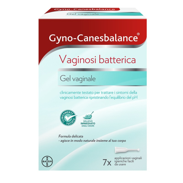 GYNOCANESBALANCE GEL VAGINALE 7 FLACONCINI MONOUSO 5 ML BAYER SpA