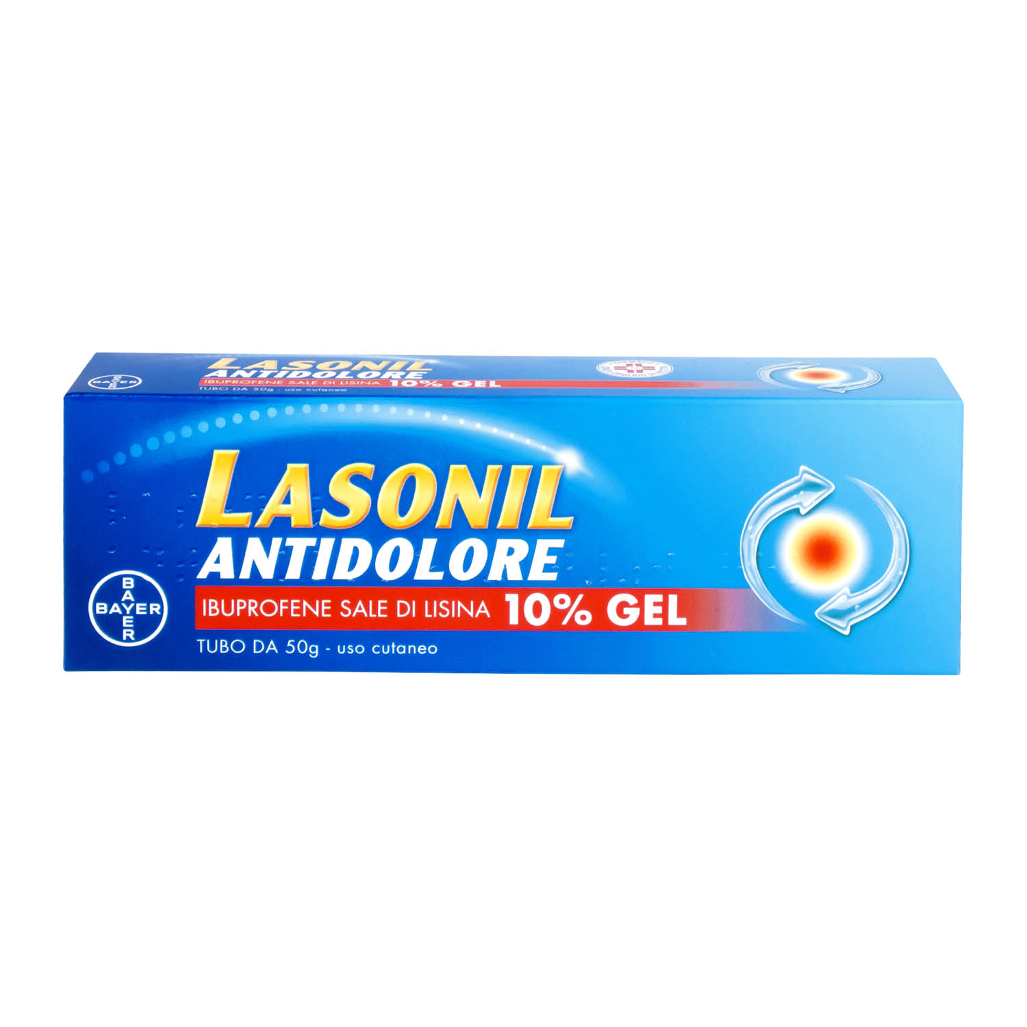 LASONIL ANTIDOLORE*GEL 50G 10% BAYER SpA