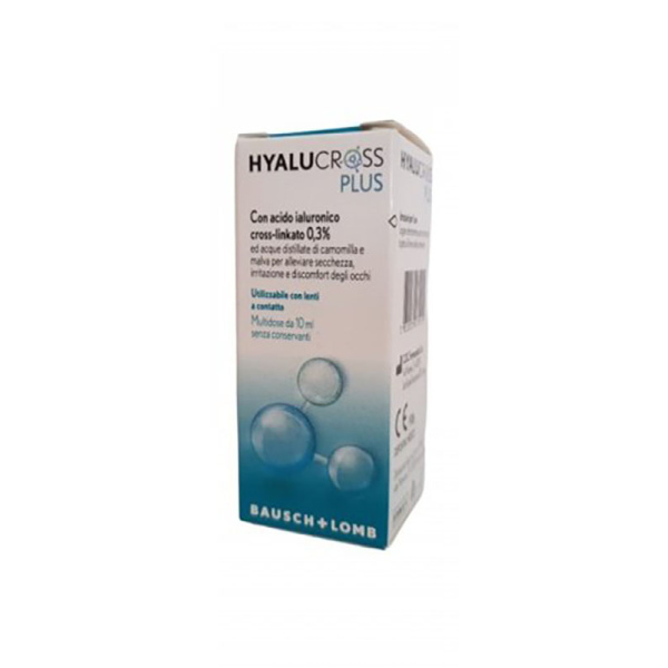 HYALUCROSS PLUS 10 ML MDU BAUSCH & LOMB-IOM SpA