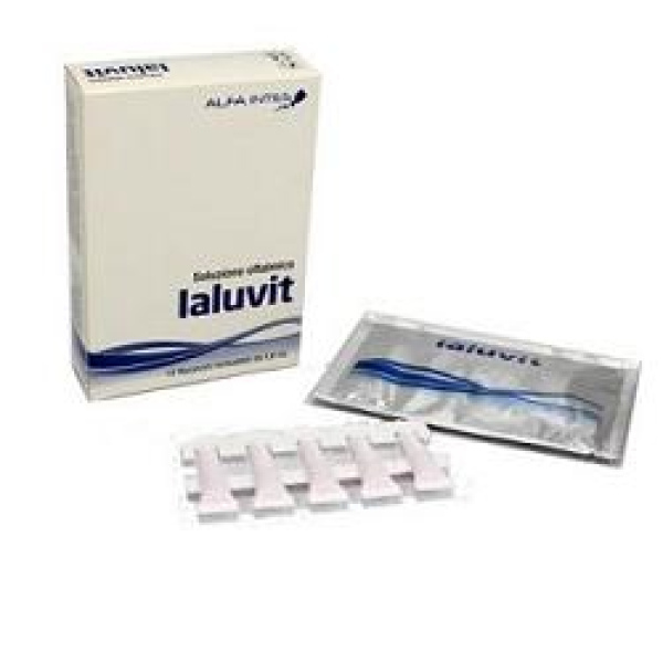 IALUVIT SOLUZIONE OFTALMICA 15 FLACONCINI 0,6 ML ALFA INTES (IND.TER.SPLENDORE)