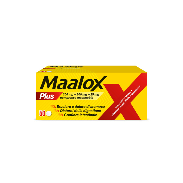 MAALOX PLUS*50CPR MAST OPELLA HEALTHCARE ITALY Srl