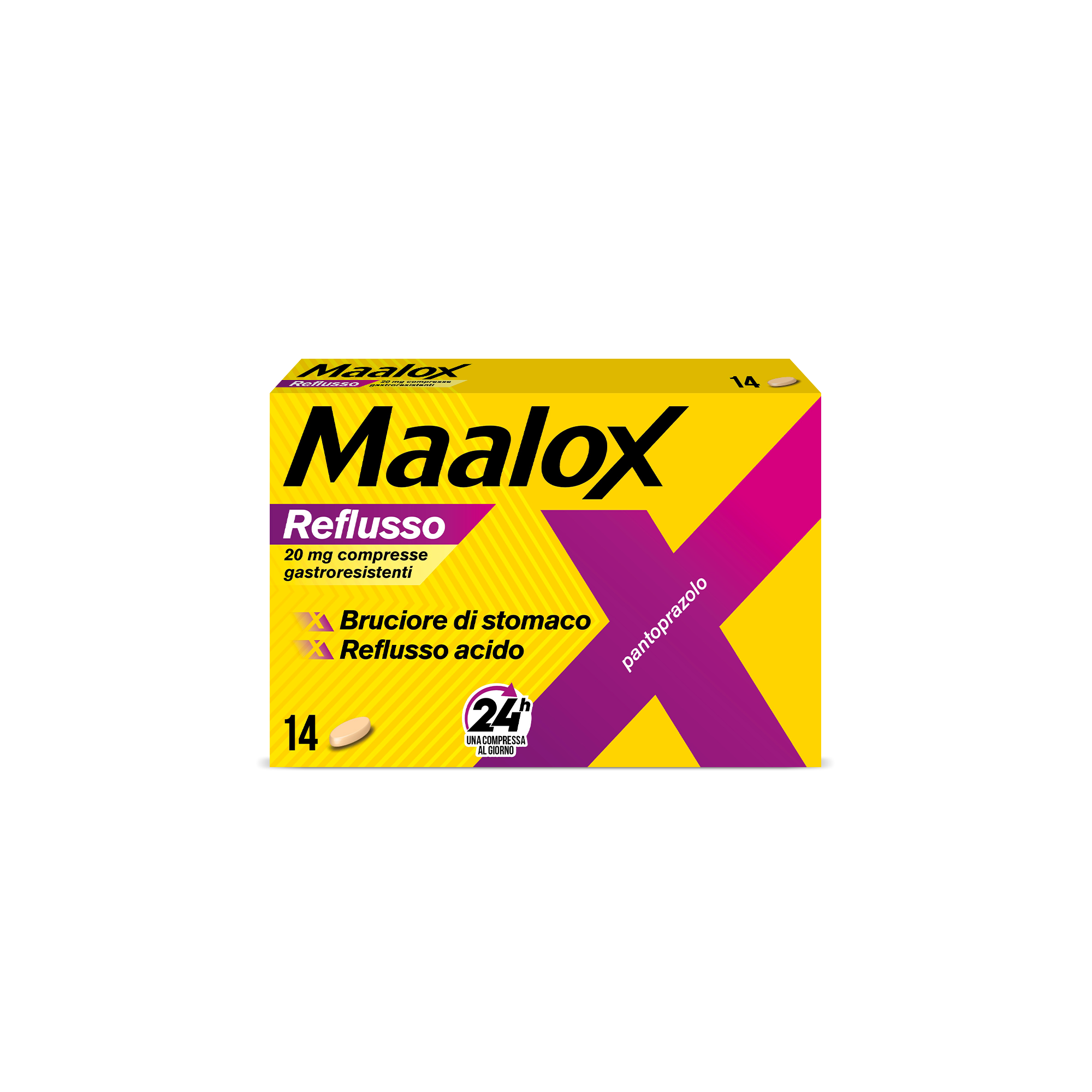 MAALOX REFLUSSO*14CPR 20MG OPELLA HEALTHCARE ITALY Srl