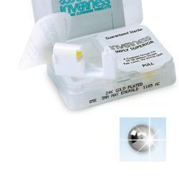 INVERNESS ORECCHINI IN159 PALLINA TITANIO SANICO Srl