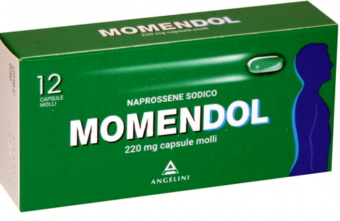 MOMENDOL*12CPS MOLLI 220MG ANGELINI PHARMA ITALIA SpA