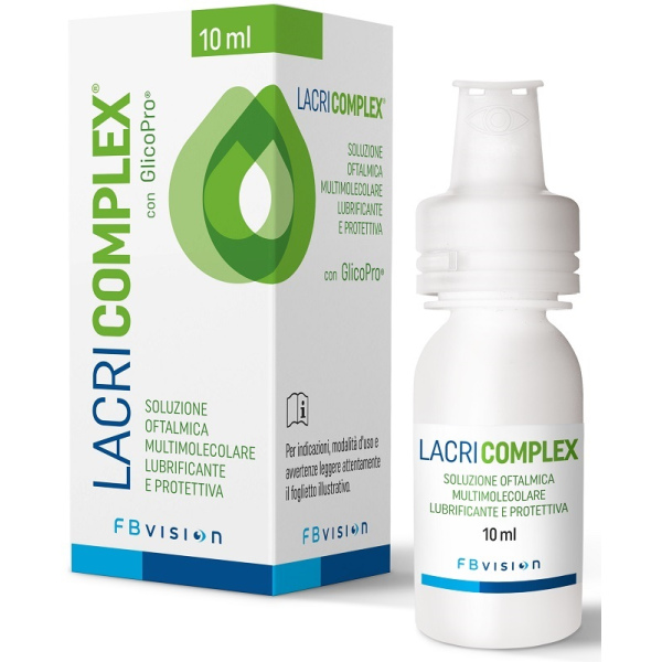 LACRICOMPLEX SOLUZIONE OFTALMICA MULTIMOLECOLARE LUBRIFICANTE PROTETTIVA CON GLICOPRO 10 ML FB VISION SpA