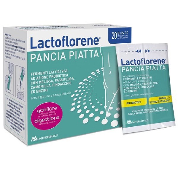 LACTOFLORENE PANCIA PIATTA 20 BUSTINE MONTEFARMACO OTC SpA