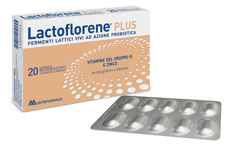 LACTOFLORENE PLUS 20 CAPSULE GASTRORESISTENTI MONTEFARMACO OTC SpA