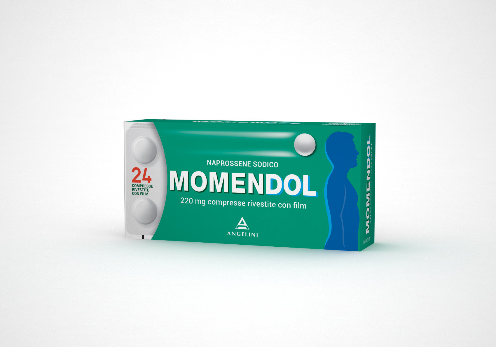 MOMENDOL*24CPR RIV 220MG ANGELINI PHARMA ITALIA SpA