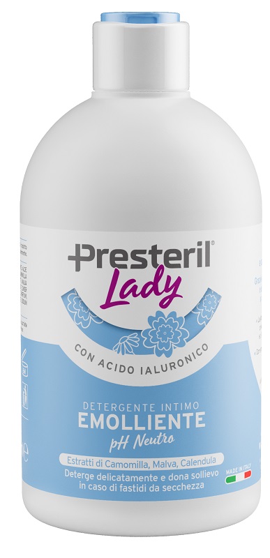 PRESTERIL LADY DETERGENTE INTIMO EMOLLIENTE/PH NEUTRO 250 M L CORMAN SpA