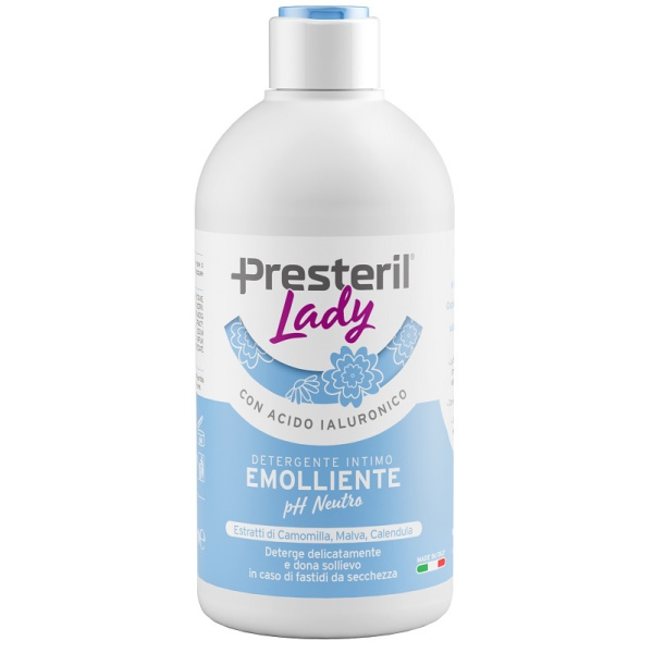 LADY PRESTERIL DETERGENTE INTIMO EMOLLIENTE/PH NEUTRO 500 M L CORMAN SpA