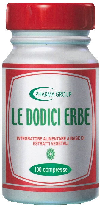 LE DODICI ERBE 100 TAVOLETTE PHARMA GROUP Srl