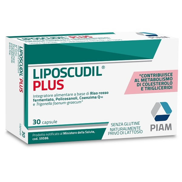 LIPOSCUDIL PLUS 30 CAPSULE PIAM FARMACEUTICI SpA