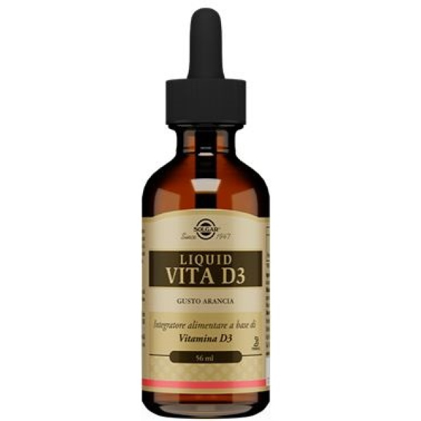 LIQUID VITA D3 56 ML SOLGAR IT. MULTINUTRIENT SpA