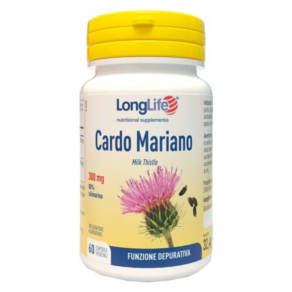 CARDO MARIANO 60 CAPSULE VEGETALI LONGLIFE Srl