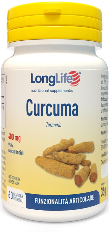 CURCUMA 60 CAPSULE VEGETALI LONGLIFE Srl