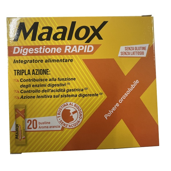 MAALOX DIGESTIONE RAPID 20 BUSTINE DA 2 G OPELLA HEALTHCARE ITALY Srl