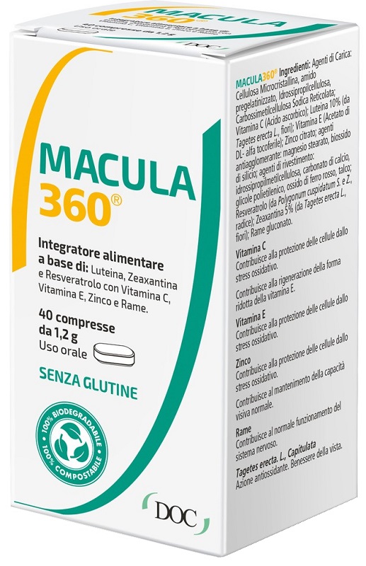 MACULA 360 40 COMPRESSE DOC GENERICI Srl