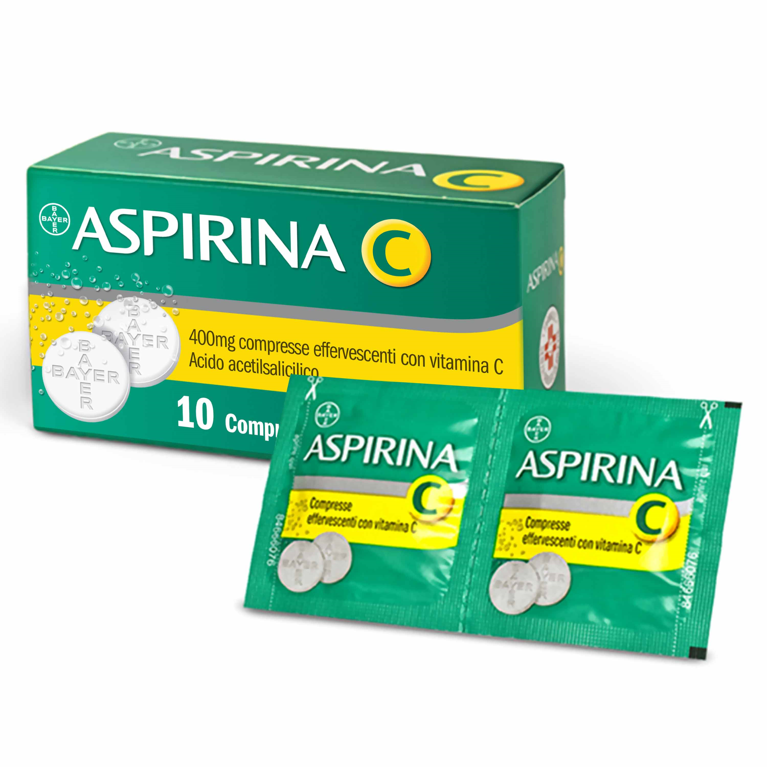 ASPIRINA C*10CPR EFF 400+240MG BAYER SpA