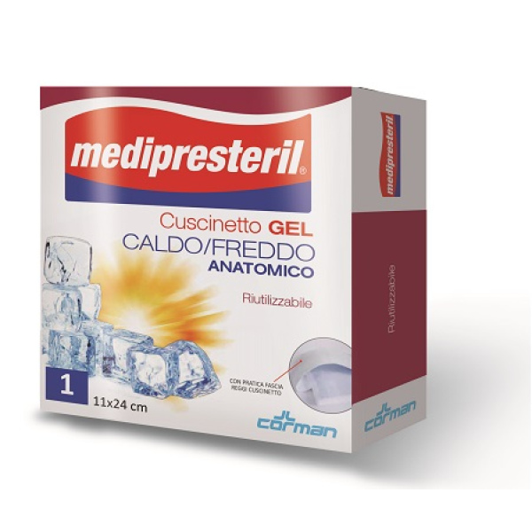 MEDIPRESTERIL CUSCINETTO CALDO/FREDDO ANATOMICO 11X24CM RIUTILIZZABILE CORMAN SpA