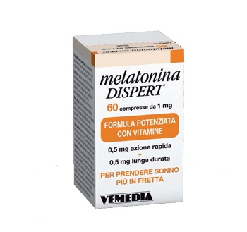 MELATONINA DISPERT 1MG DI MELATONINA 60 COMPRESSE COOPER CONSUMER HEALTH IT Srl