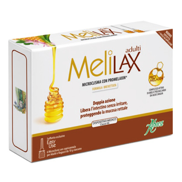 MELILAX ADULTI MICROCLISMI 6 PEZZI 10 G ABOCA SpA SOCIETA' AGRICOLA