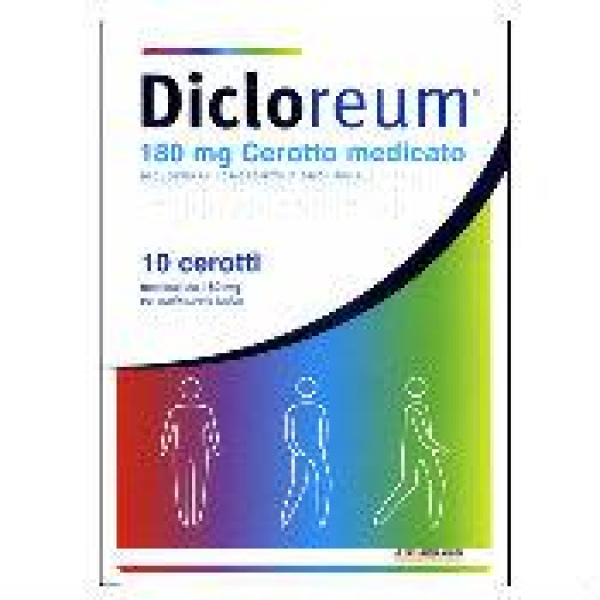 DICLOREUM ANT LOC*10CER MED180 ALFASIGMA SpA
