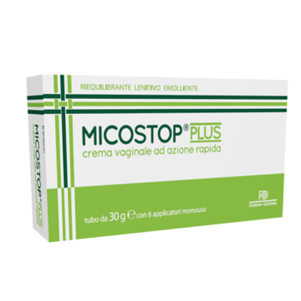 MICOSTOP PLUS CREMA VAGINALE 30 G + 6 APPLICATORI MONOUSO FARMA-DERMA Srl