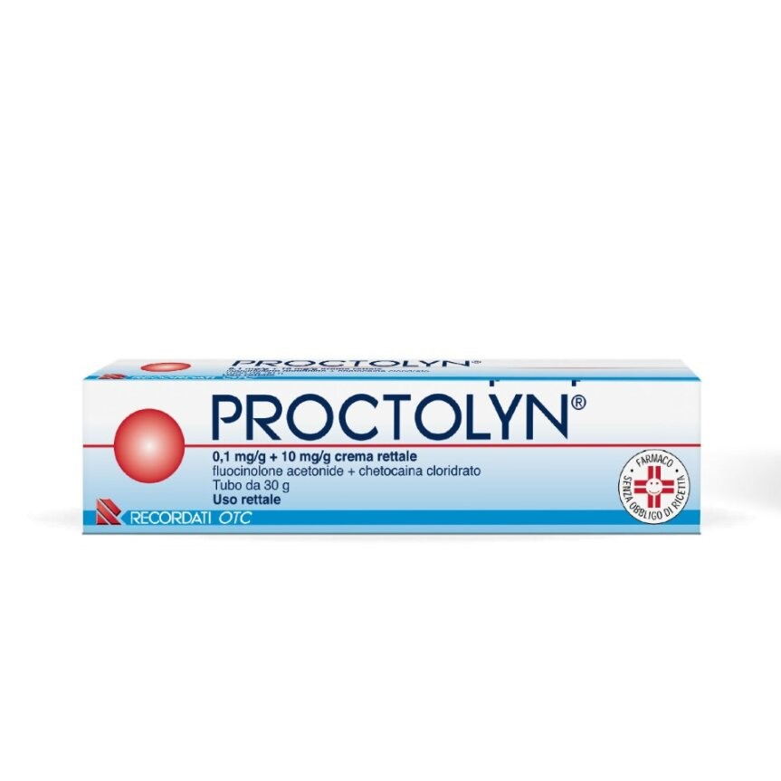 PROCTOLYN*CR RETT 30G RECORDATI SpA