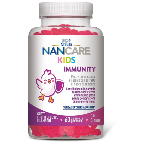 NANCARE KIDS IMMUNITY 60 GUMMIES NESTLE' ITALIANA SpA