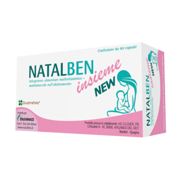 NATALBEN INSIEME NEW 60 CAPSULE ITALFARMACO SpA
