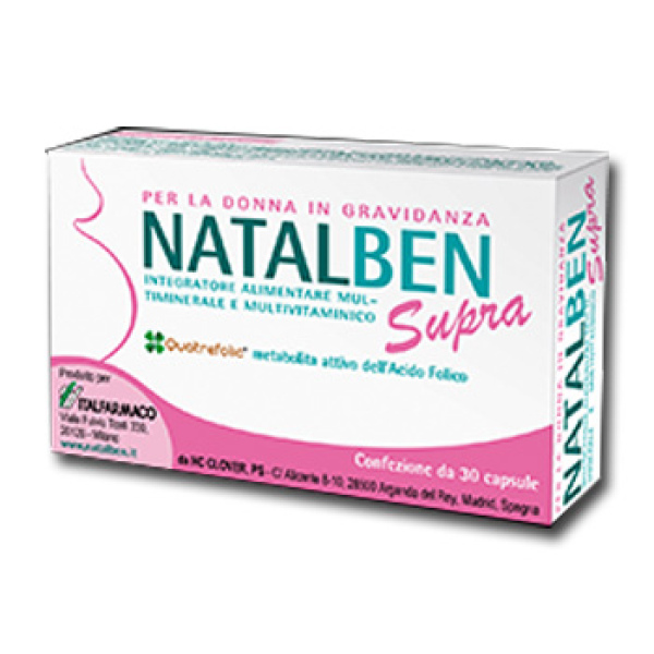 NATALBEN SUPRA 30 CAPSULE MOLLI ITALFARMACO SpA