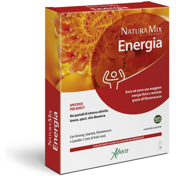 NATURA MIX ADVANCED ENERGIA 10 FLACONCINI DA 15 G ABOCA SpA SOCIETA' AGRICOLA