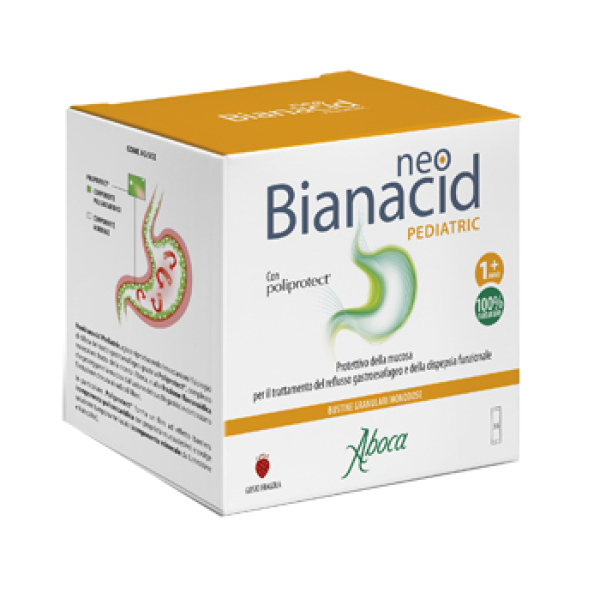 NEOBIANACID PEDIATRIC 36 BUSTINE GRANULARI ABOCA SpA SOCIETA' AGRICOLA