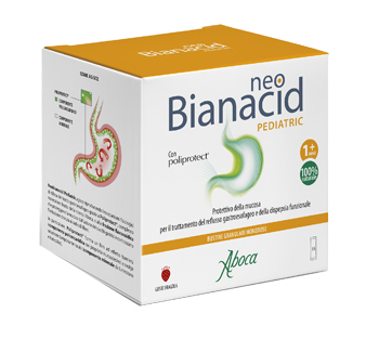 NEOBIANACID PEDIATRIC 36 BUSTINE GRANULARI ABOCA SpA SOCIETA' AGRICOLA