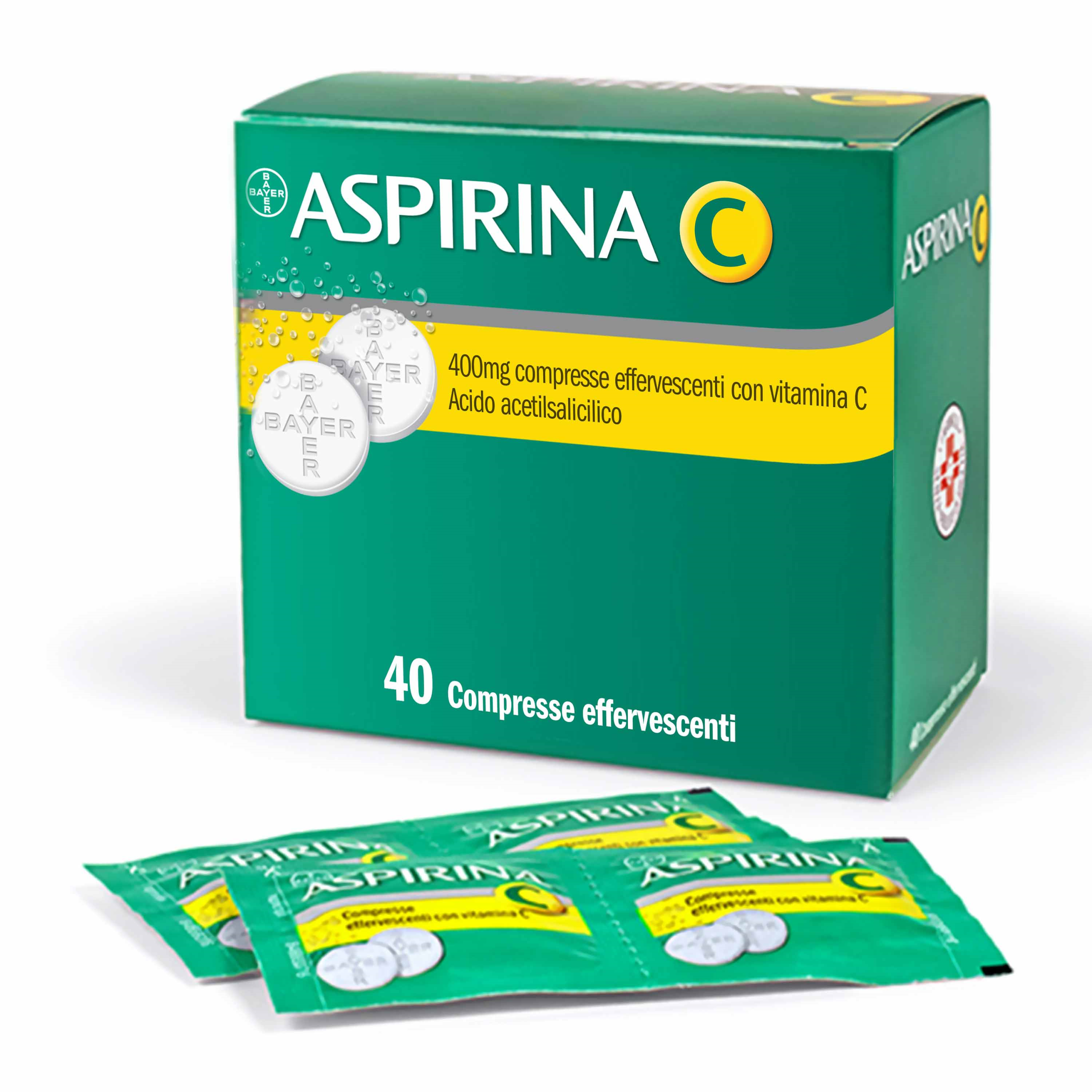 ASPIRINA C*40CPR EFF 400+240MG BAYER SpA